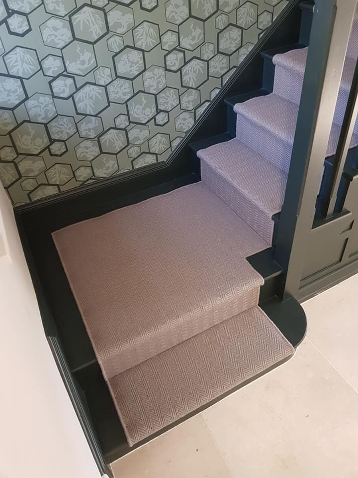 A staircase by Floor Styles